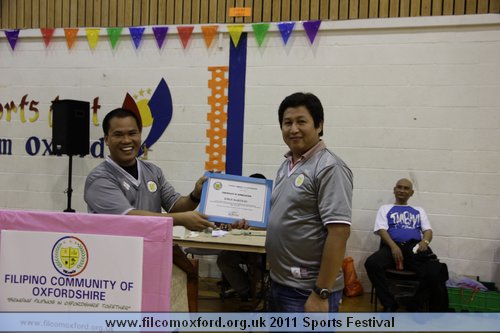 FilCom Oxford 8th Annual Sports Festival - 2011