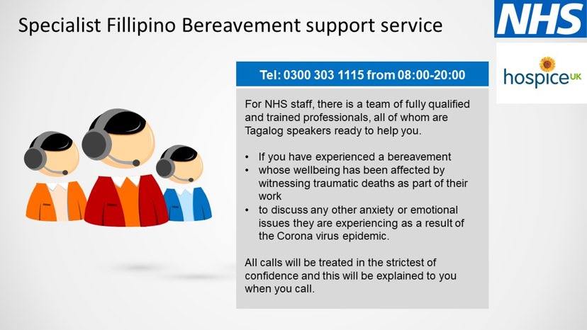 NHS Filipino Bereavement Support