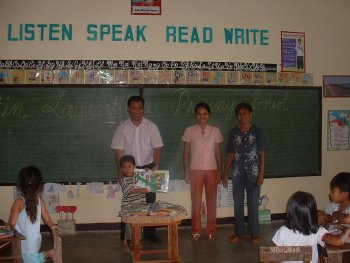 Pupils from Duenas, Iloilo